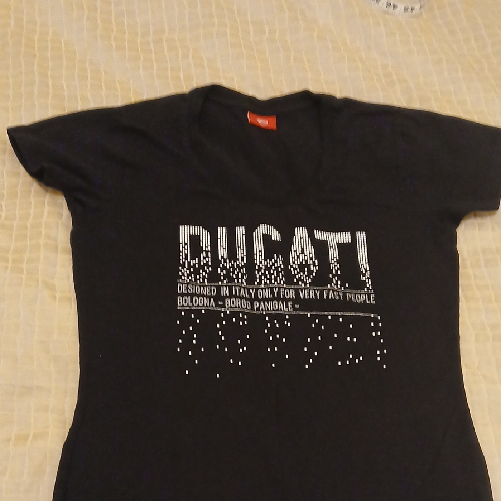 Ducati Black Graphic T-Shirt